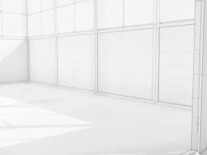 Italienisches Gew&auml;chshaus aus Schmiedeeisen 3D Modell