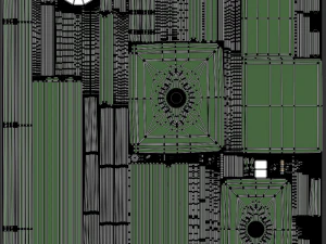 Italienisches Gew&auml;chshaus aus Schmiedeeisen 2 3D Modell