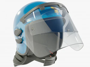 意大利警察防暴头盔 3D 模型