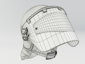 Italian Police Riot Helmet 3D 模型