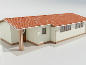 Italian Farm Building - Garage 1 3D Модель