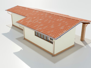 Italian Farm Building - Garage 1 3D Модель