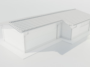 Italian Farm Building - Garage 1 3D Модель