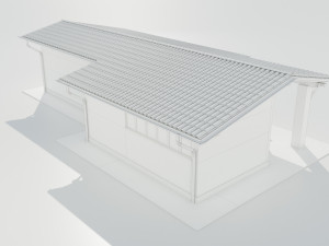 Italian Farm Building - Garage 1 3D Модель