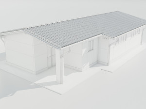 Italian Farm Building - Garage 1 3D Модель