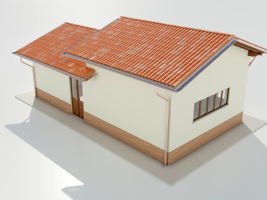 Italian Farm Building - Garage 2 Modèle 3D