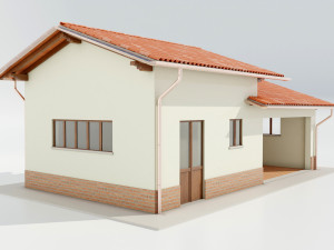 Italian Farm Building - Garage 2 Modèle 3D
