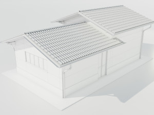 Italian Farm Building - Garage 2 Modèle 3D