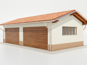 Italian Farm Building - Garage 3 3D 모델
