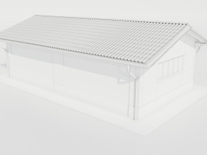 Italian Farm Building - Garage 3 3D 모델