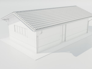 Italian Farm Building - Garage 3 3D 모델
