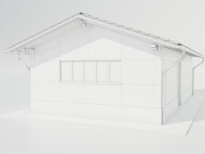 Italian Farm Building - Garage 3 3D 모델