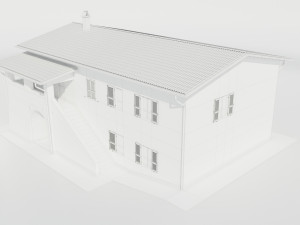 Italian Country House 3D Model