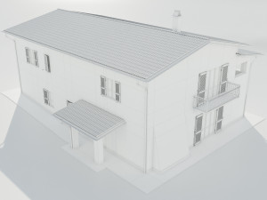Italian Country House 3D Model