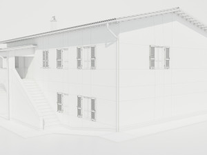 Italian Country House 3D Model