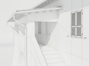 Italian Country House 3D Model