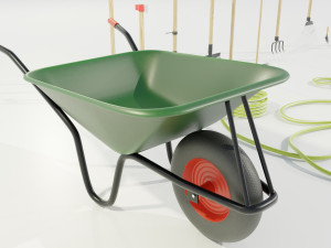 Garden Equipment 3D मॉडल