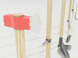 Garden Equipment 3D मॉडल