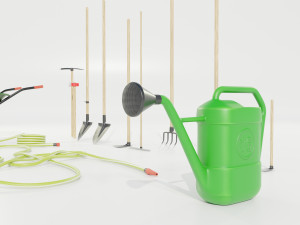 Garden Equipment 3D मॉडल