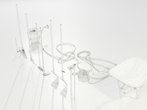 Garden Equipment 3D मॉडल