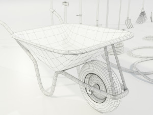 Garden Equipment 3D मॉडल