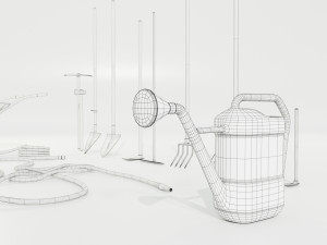 Garden Equipment 3D मॉडल