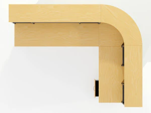 Office Desk - Reception 3D Model