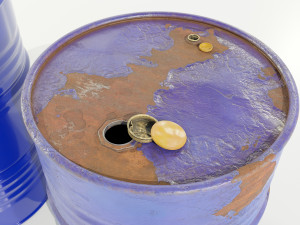 Steel Barrels 3D-Modell