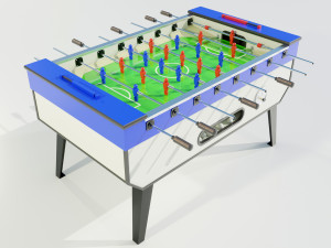 Table football Modello 3D