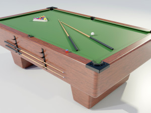Billiards table Modèle 3D