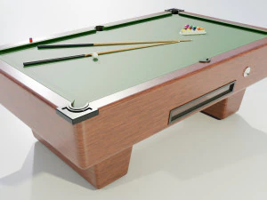 Billiards table 3D Model