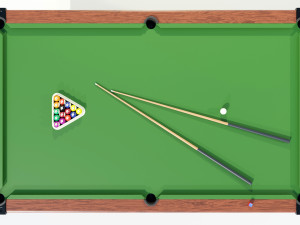 Billiards table Modèle 3D