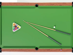Billiards table 3D Model
