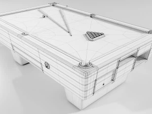 Billiards table 3D Model