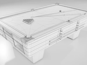 Billiards table 3D Model