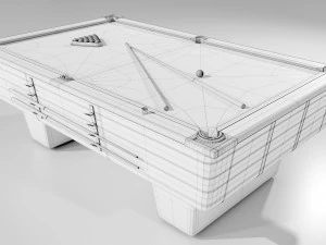 Billiards table 3D Model