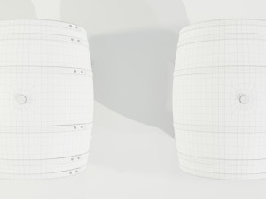 Wooden Barrels Modelo 3D