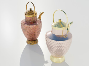 Italian Copper Pitcher 3D Model
