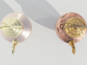 Italian Copper Pitcher 3D Model