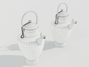 Italian Copper Pitcher 3D Model