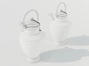 Italian Copper Pitcher 3D Model