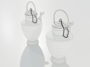 Italian Copper Pitcher 3D Model
