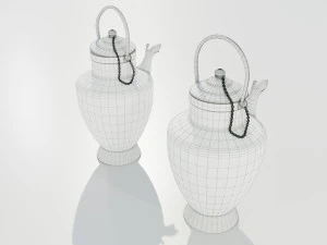 Italian Copper Pitcher 3D Model