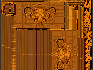 Cancello in ferro battuto 2 Modello 3D