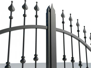 Wrought Iron Gate 4 3D Model