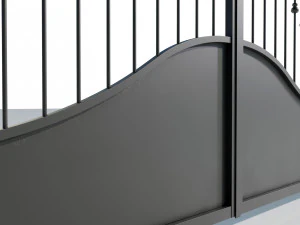 Wrought Iron Gate 4 3D Model