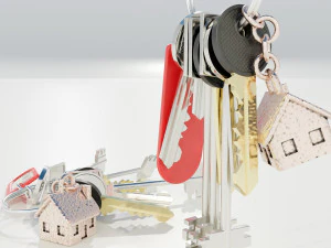 Bunch of Keys 3D Model