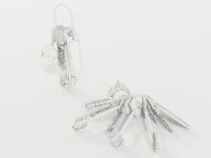 Bunch of Keys 3D Model