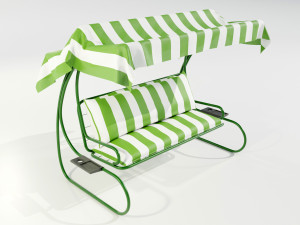 Garden Swing Model 3D