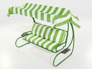 Garden Swing Model 3D